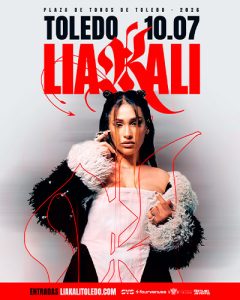 Cartel de Lia Kali en Toledo