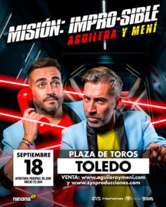 Cartel de Misión: Impro-sible en Toledo
