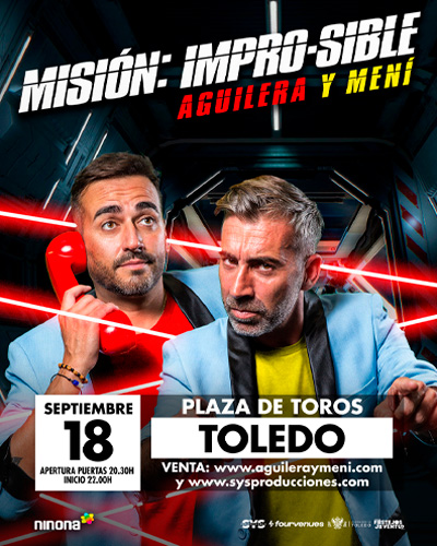 Aguilera y Mení Toledo entradas oficiales