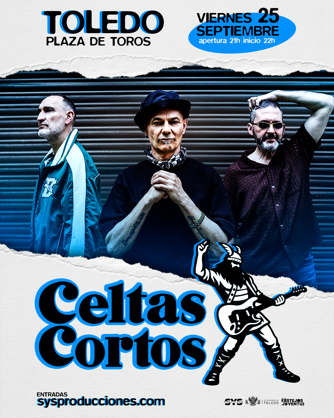 Celtas Cortos Toledo entradas Plaza de Toros viernes 25 septiembre 2026