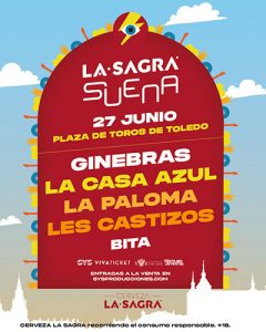 Cartel de La Sagra Suena en Toledo