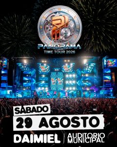 Cartel de Orquesta Panorama en Daimiel