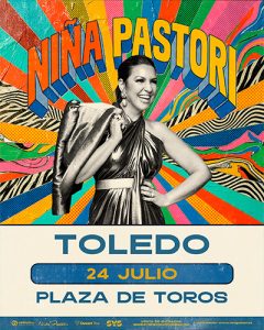Cartel de Niña Pastori en Toledo