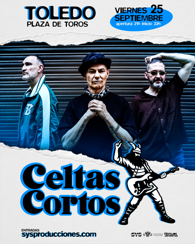 Cartel de Celtas Cortos en Toledo