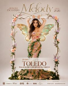 Cartel de Melody en Toledo